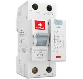 RESIDUAL CURRENT CIRCUIT BREAKER WITH OVERLOAD AND SHORT CIRCUIT